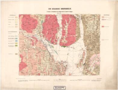 Geologisk kart 6: Den geologiske undersøgelse, Rektangel 14B Moss