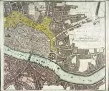 Vrbium Londini et West-Monasterii nec non suburbii Southwark accurata ichnographia, 2