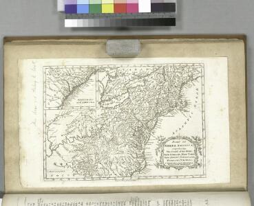 Part of North America : comprehending the course of the Ohio, New England, New York, New Jersey, Pensilvania, Maryland, Virginia ...