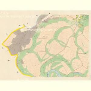 Ziwanitz - c9460-1-002 - Kaiserpflichtexemplar der Landkarten des stabilen Katasters