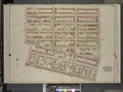 Brooklyn, Vol. 2, Double Page Plate No. 18; Part of   Ward 25, Section 6; [Map bounded by Decatur St., Saratoga Ave., Hull St.;        Including  Atlantic Ave., Buffalo Ave., Fulton St., Patchen Ave.]