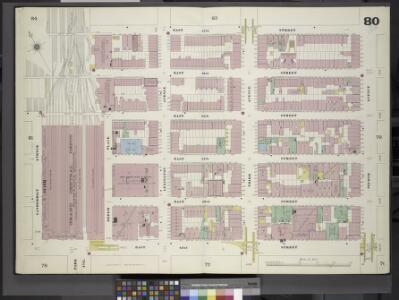Manhattan, V. 4, Double Page Plate No. 80 [Map bounded by East 47th St., 2nd Ave., East 42nd St., Vanderbilt Ave.]