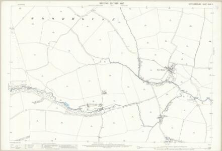Northumberland (Old Series) XXXIX.10 (includes: Low Buston; Shilbottle; Sturton Grange; Woodhouse) - 25 Inch Map