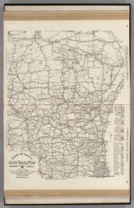 AutoTrails Map, Wisconsin, Northern Illinois, Northern Michigan.