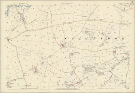 Devon LIII.8 (includes: Brushford; Coldridge) - 25 Inch Map
