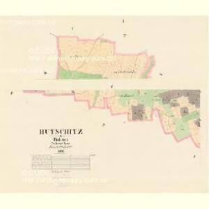 Hutschitz - c2414-1-001 - Kaiserpflichtexemplar der Landkarten des stabilen Katasters