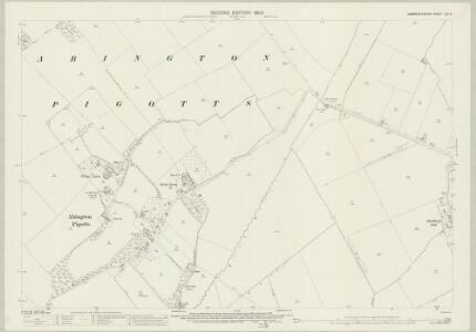 Cambridgeshire LVII.4 (includes: Abington Pigotts; Bassingbourn; Litlington) - 25 Inch Map