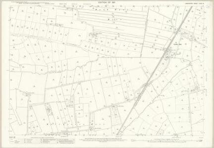 Lancashire LXVIII.16 (includes: Bretherton; Leyland; Much Hoole; Ulnes Walton) - 25 Inch Map