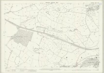 Somerset XXX.9 (includes: Buckland Dinham; Elm; Mells) - 25 Inch Map