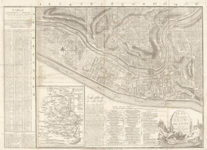 Nouveaux Plan Topographique de la ville de Lyon: Avec un prcis historique sur cette Ville. Et une Notice sur ce qu'elle contient de remarquable
