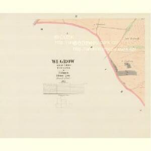 Wegrow - c8930-1-003 - Kaiserpflichtexemplar der Landkarten des stabilen Katasters