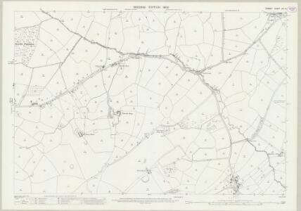 Dorset XXI.13 (includes: Corscombe; East Chelborough; Rampisham; West Chelborough) - 25 Inch Map