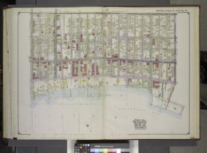 Brooklyn, Vol. 2, Double Page Plate No. 27; Part of Wards 30 & 31, Section 19; [Map bounded by 86th St., 23rd Ave., 24th Ave.; Including Gravesend Bay, 17th Ave.] / by and under the direction of Hugo Ullitz.