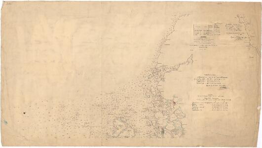 Museumskart 3: Kart over kysten utenfor Strømstad nordover mot Sponvika