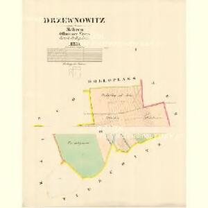 Drzewnowitz - m0591-1-001 - Kaiserpflichtexemplar der Landkarten des stabilen Katasters
