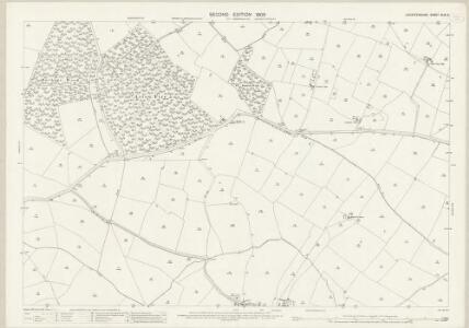 Leicestershire XLIII.5 (includes: Aston Flamville; Elmersthorpe; Hinckley; Sapcote) - 25 Inch Map