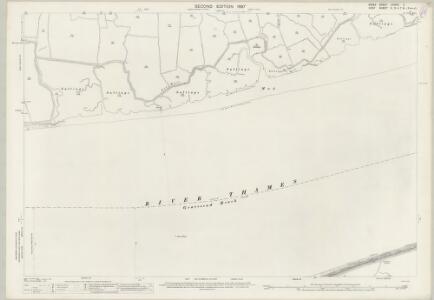 Essex (1st Ed/Rev 1862-96) LXXXIX.2 (includes: Gravesend; Thurrock) - 25 Inch Map