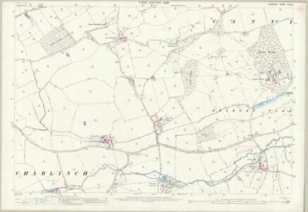 Somerset XLIX.8 (includes: Cannington; Charlynch; Fiddington; Spaxton) - 25 Inch Map