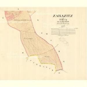 Zarazitz - m3557-1-005 - Kaiserpflichtexemplar der Landkarten des stabilen Katasters