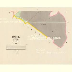 Borek - c4975-1-003 - Kaiserpflichtexemplar der Landkarten des stabilen Katasters