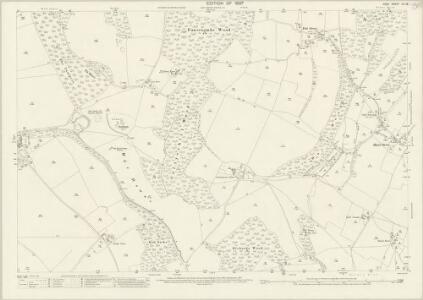 Kent LV.16 (includes: Hastingleigh; Wye) - 25 Inch Map