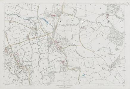 Somerset XIX.3 (includes: Cameley; Chew Magna; Clutton; Stowey Sutton) - 25 Inch Map