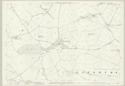 Gloucestershire LXXVII.6 (includes: Bitton; Charlcombe; Cold Ashton; Doynton; North Stoke; Weston) - 25 Inch Map