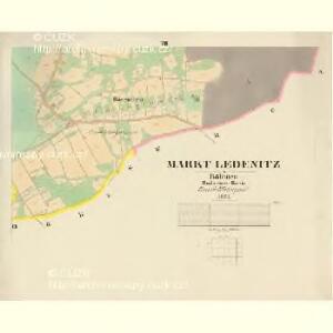 Ledenitz - c3849-1-007 - Kaiserpflichtexemplar der Landkarten des stabilen Katasters