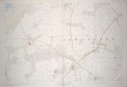 Devon XVIII.12 (includes: Alwington) - 25 Inch Map