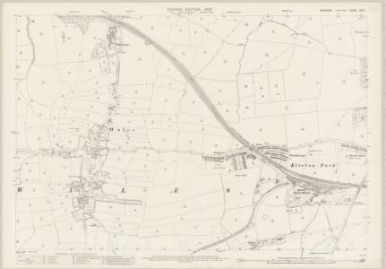 Yorkshire CCC.1 (includes: Harthill With Woodall; Todwick; Wales) - 25 Inch Map