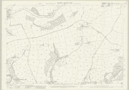 Devon XXIV.3 (includes: Brompton Regis; Morebath; Skilgate) - 25 Inch Map