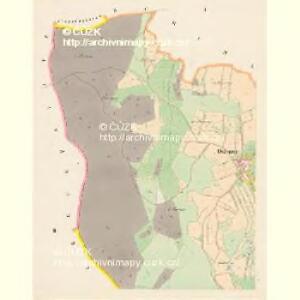 Ostruzno - c5572-1-001 - Kaiserpflichtexemplar der Landkarten des stabilen Katasters