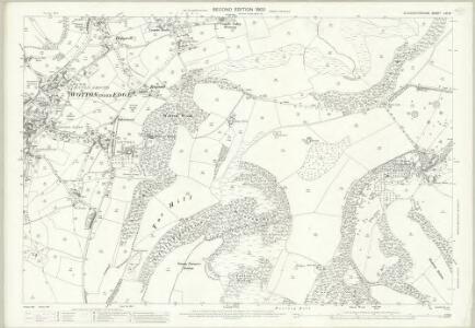 Gloucestershire LVI.16 (includes: Ozleworth; Wotton under Edge) - 25 Inch Map