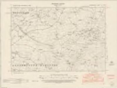Cardiganshire XV.SW - OS Six-Inch Map