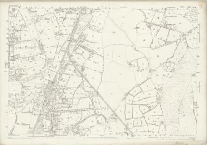 Sussex XXXIX.6 (includes: Burgess Hill; Ditchling) - 25 Inch Map