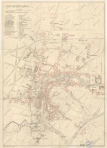 Plan der Stadt Laibach