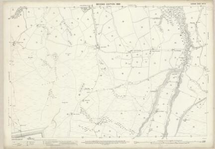 Durham XVII.8 (includes: Healeyfield; Muggleswick) - 25 Inch Map