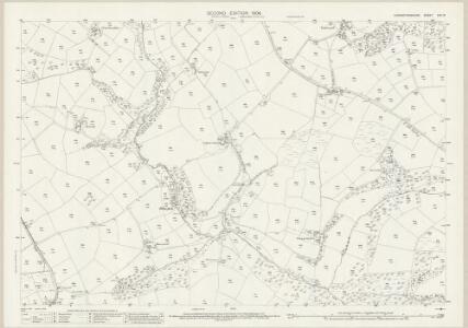 Carmarthenshire XXII.15 (includes: Aber Nant; Cynwyl Elfed; Trelech Ar Betws) - 25 Inch Map