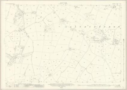 Anglesey VII.10 (includes: Llandyfrydog; Llannerch Y Medd) - 25 Inch Map