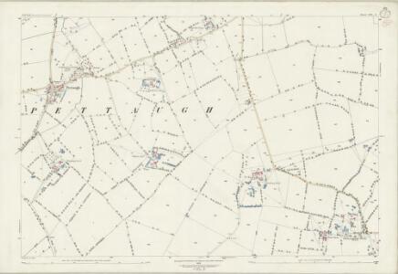 Suffolk LVII.8 (includes: Crowfield; Framsden; Helmingham; Pettaugh) - 25 Inch Map
