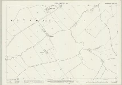 Cambridgeshire LII.16 (includes: Abington Pigotts; Bassingbourn; Shingay; Steeple Morden; Wendy) - 25 Inch Map