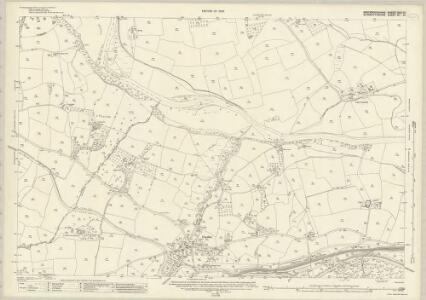 Brecknockshire XLII.14 (includes: Llanelli; Llanfoist Fawr) - 25 Inch Map