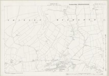 Derbyshire VIII.8 (includes: Chinley Bugsworth and Brownside; New Mills) - 25 Inch Map