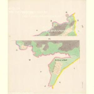 Althütten - c7262-1-008 - Kaiserpflichtexemplar der Landkarten des stabilen Katasters