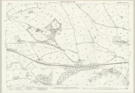Devon LXVII.7 (includes: Crediton Hamlets; Crediton Town; Newton St Cyres; Shobrooke) - 25 Inch Map