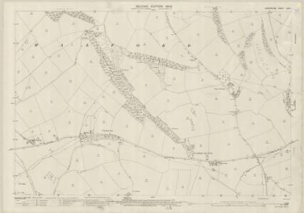 Shropshire LXXI.1 (includes: Culmington; Halford; Stokesay) - 25 Inch Map