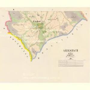 Griesbach - c3615-2-002 - Kaiserpflichtexemplar der Landkarten des stabilen Katasters