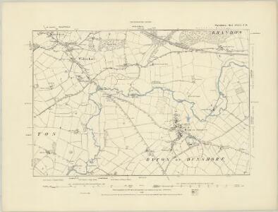 Warwickshire XXVII.SE - OS Six-Inch Map