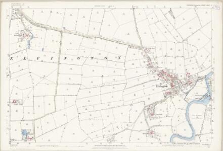 Yorkshire CXCII.2 (includes: Elvington; Sutton Upon Derwent) - 25 Inch Map