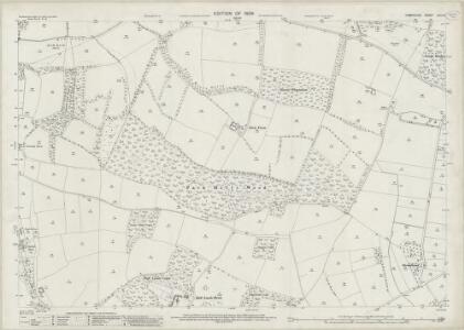 Hampshire and Isle of Wight LVIII.6 (includes: Colden Common; Fair Oak; Owslebury) - 25 Inch Map